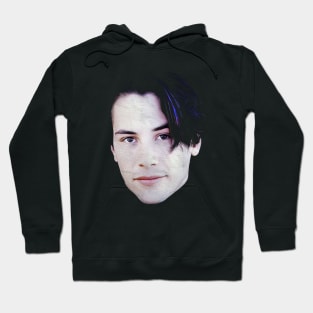 Keanu Reeves -- Retro 90s Aesthetic Hoodie